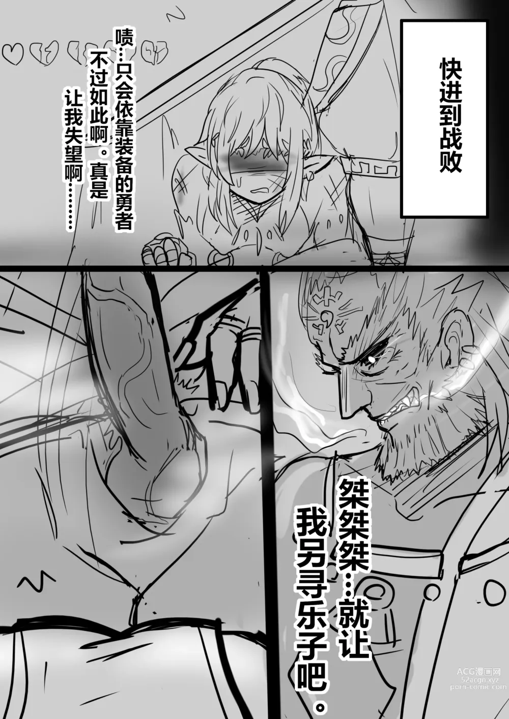 Page 19 of doujinshi 【通天术1~3】-雌堕林克VS盖农多夫