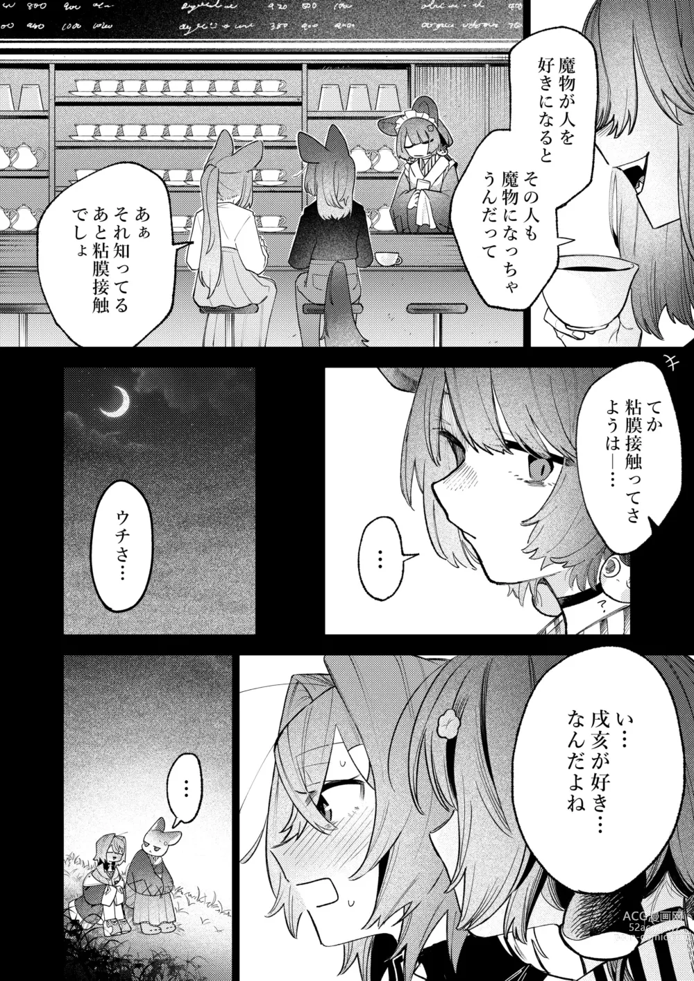 Page 2 of doujinshi Imi Denshin