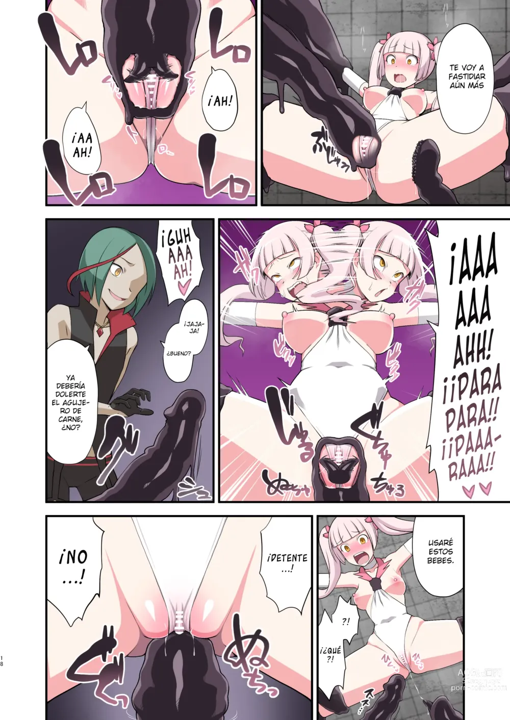 Page 18 of doujinshi La princesa malvada que se baña en el fango Muddy Cherry -El nacimiento de una chica mágica corrupta-