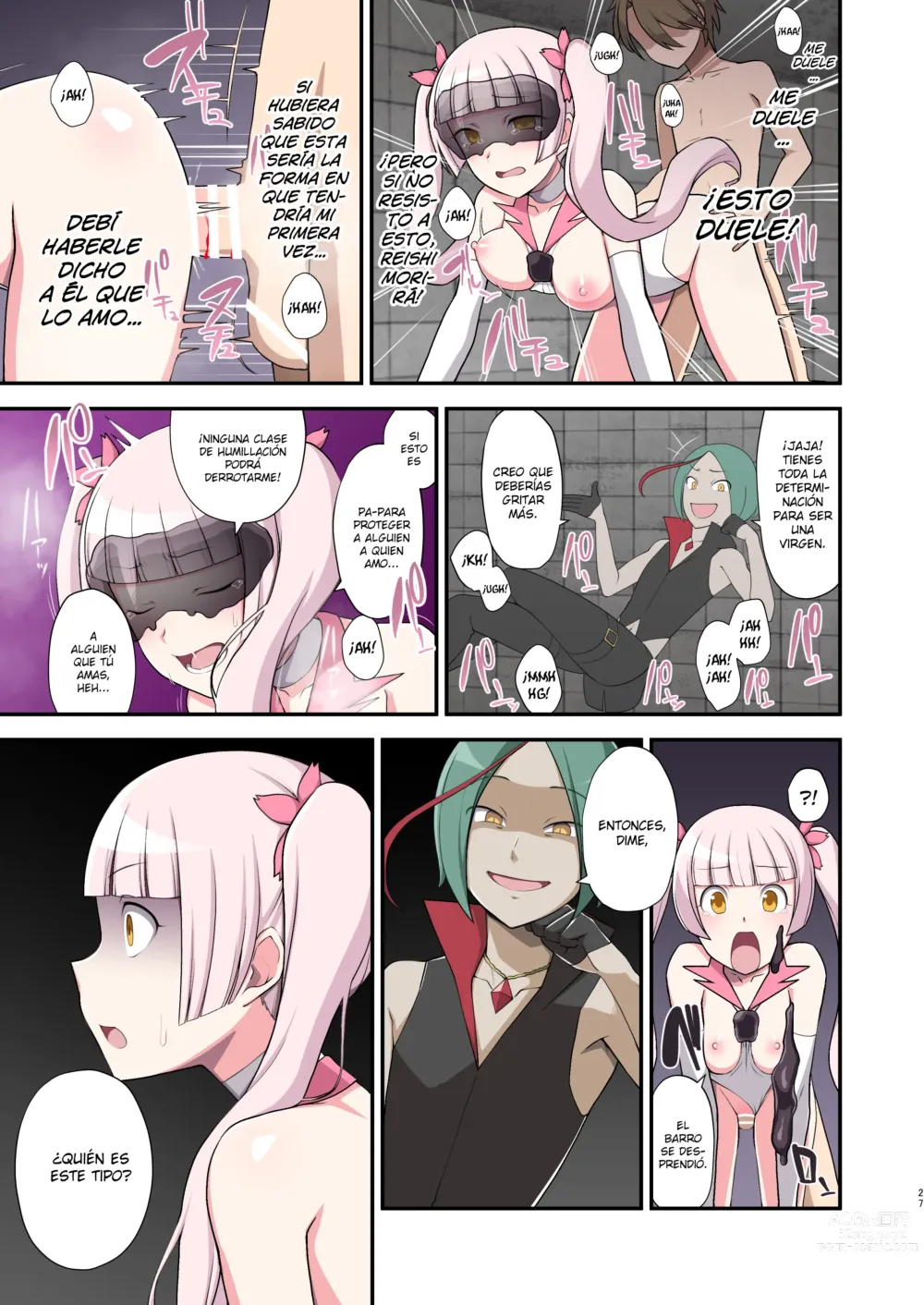 Page 27 of doujinshi La princesa malvada que se baña en el fango Muddy Cherry -El nacimiento de una chica mágica corrupta-