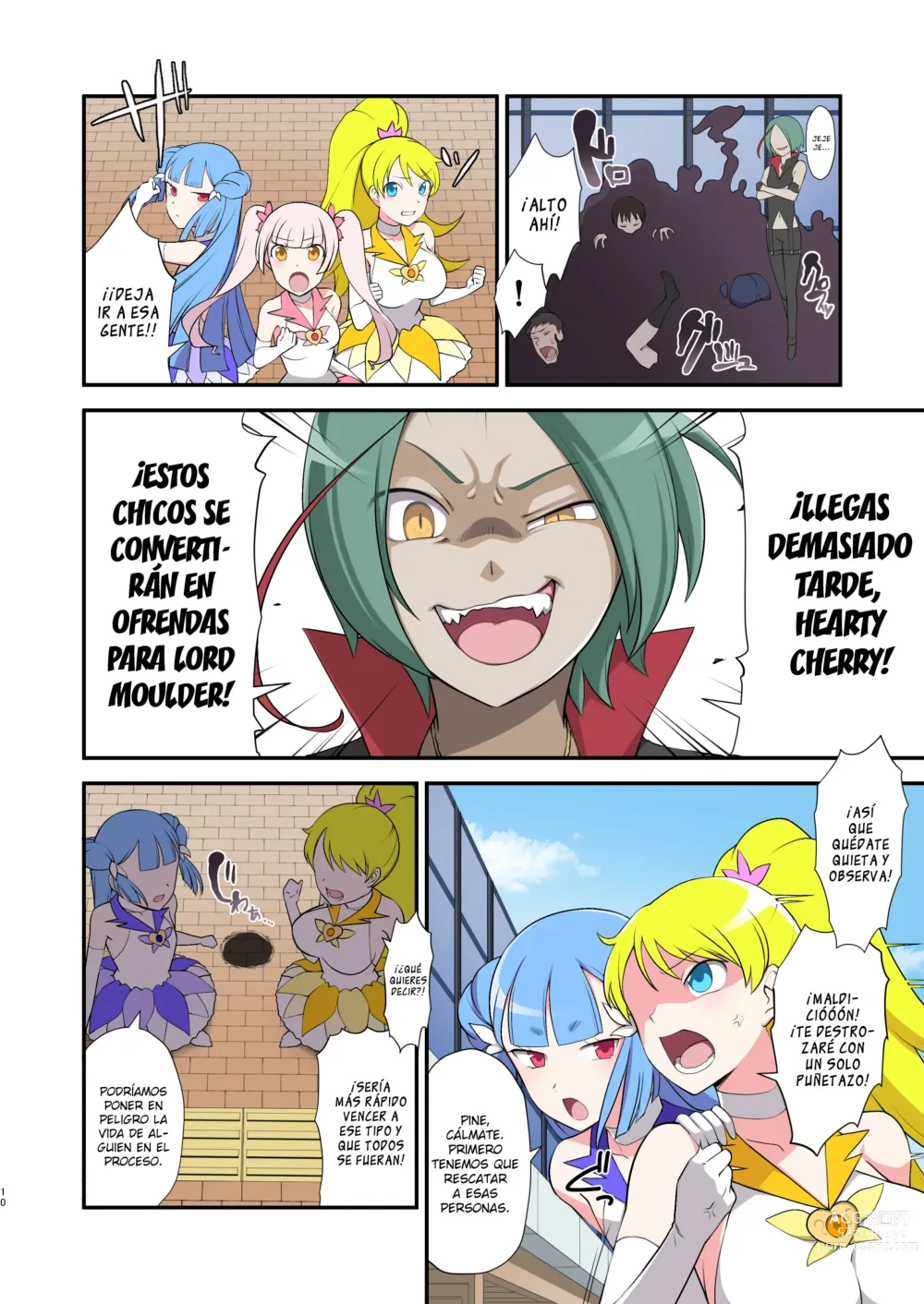 Page 10 of doujinshi La princesa malvada que se baña en el fango Muddy Cherry -El nacimiento de una chica mágica corrupta-