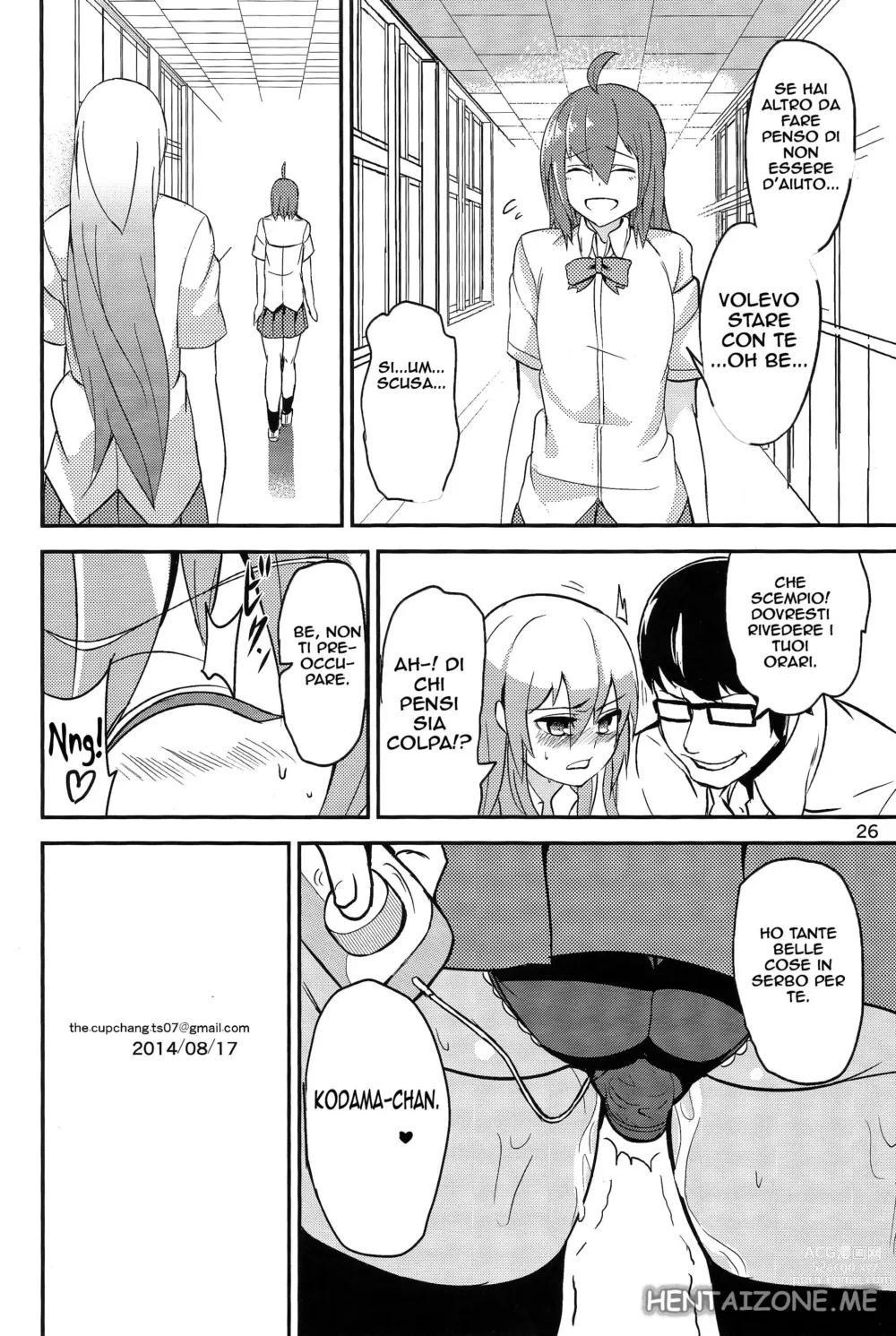 Page 25 of doujinshi Come ho Perso la Verginità