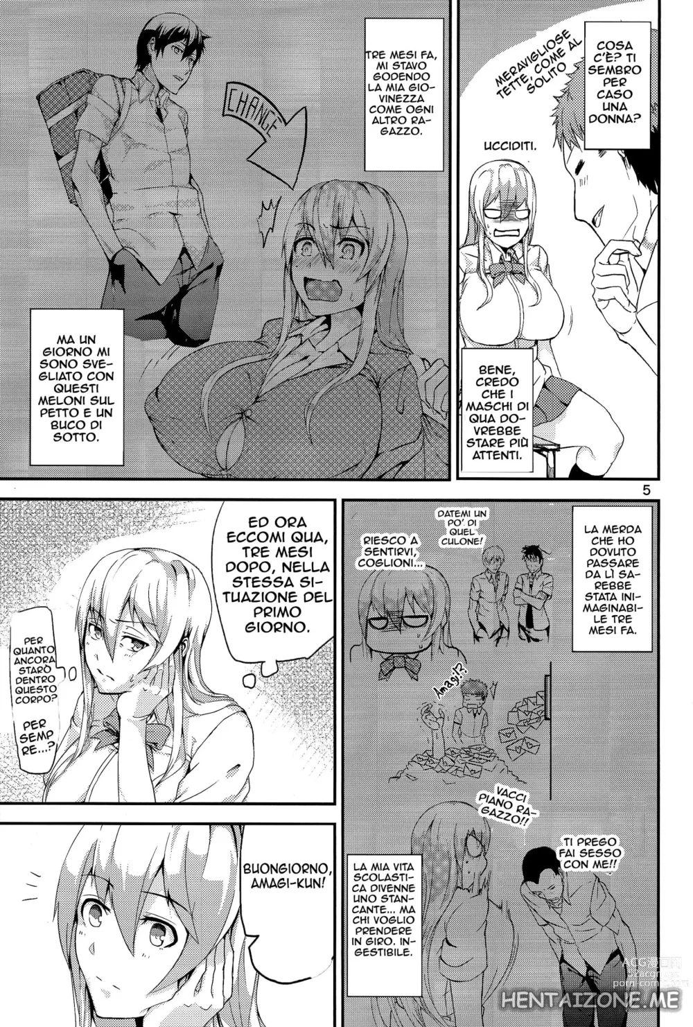 Page 4 of doujinshi Come ho Perso la Verginità