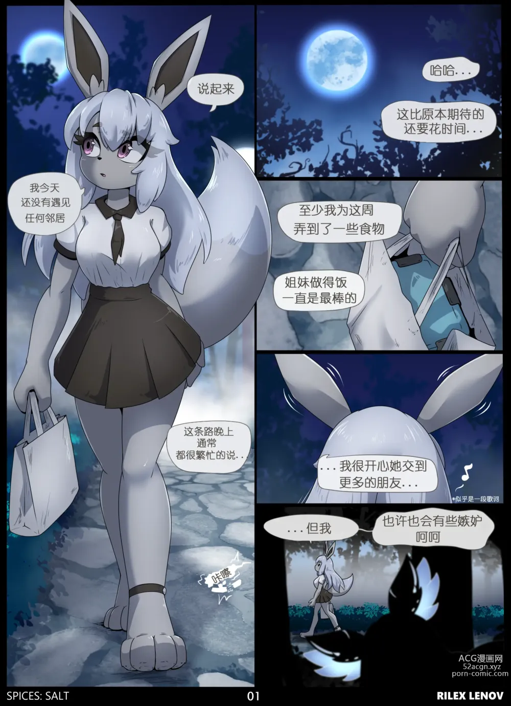 Page 1 of doujinshi 