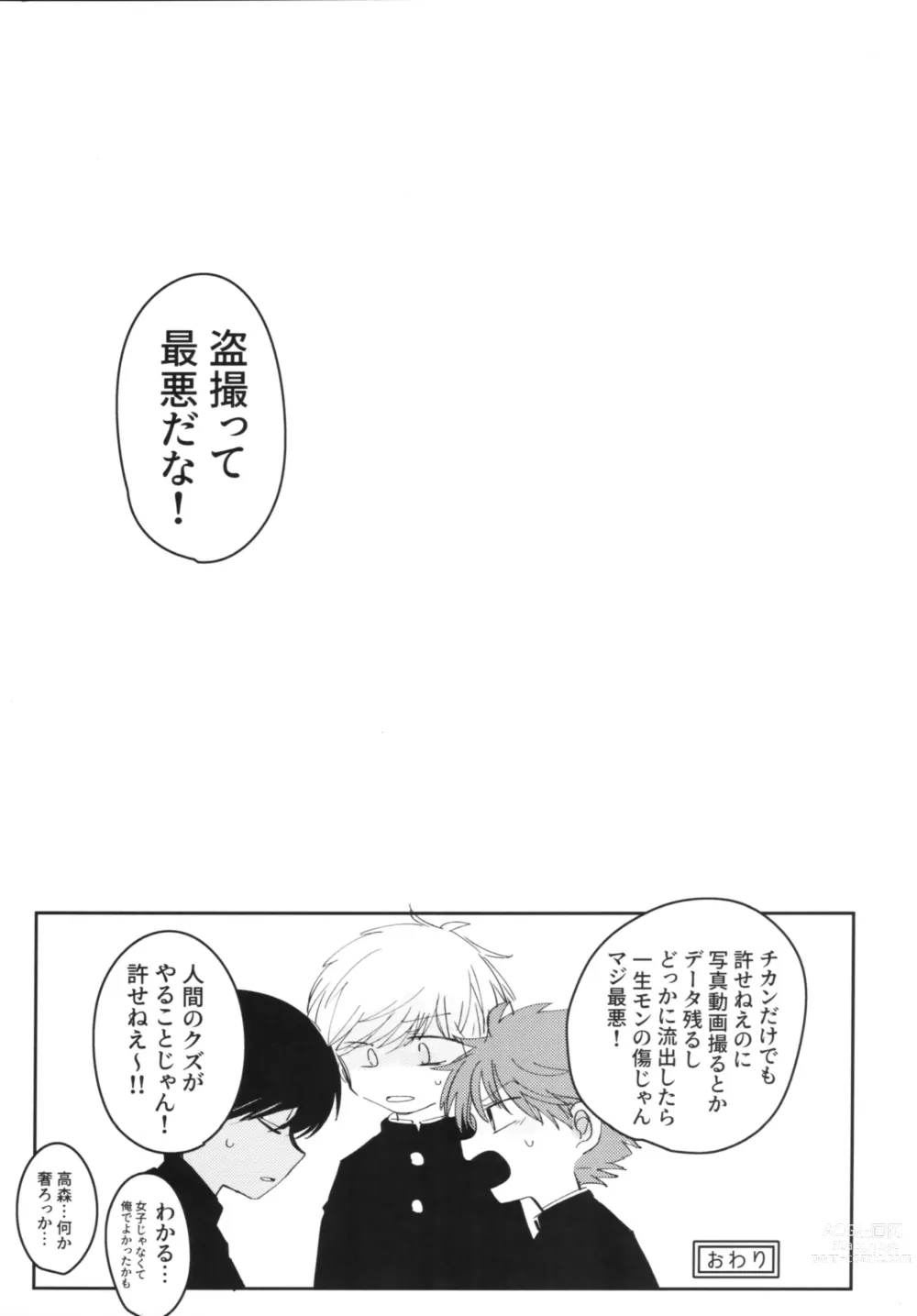 Page 18 of doujinshi Hamedori One Room