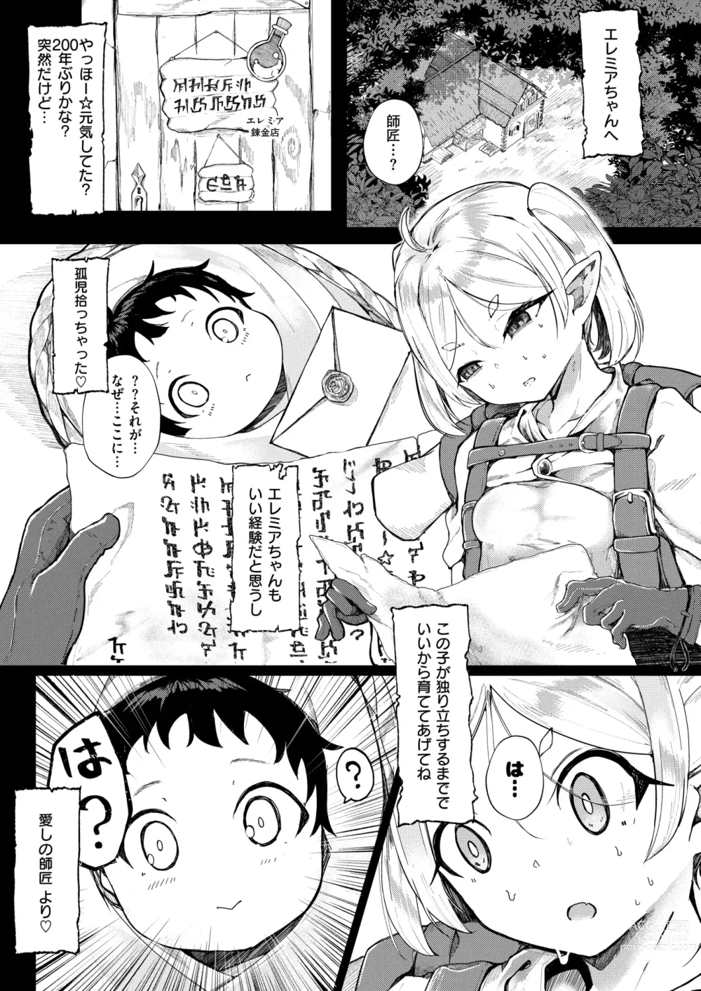 Page 1 of manga Kono Kokoro Oya Shirazu