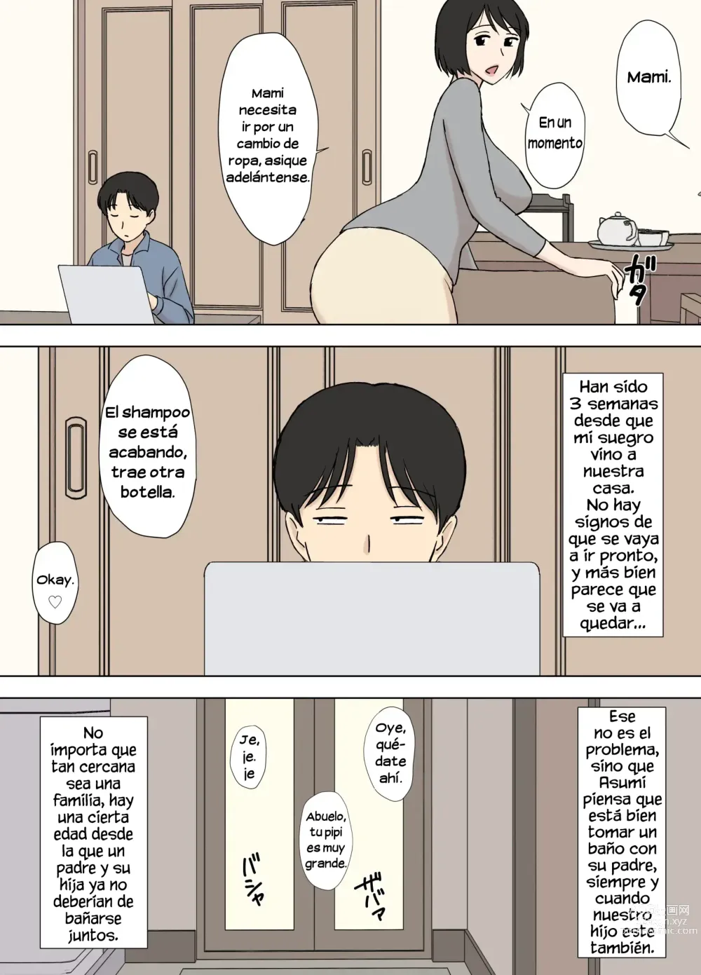 Page 7 of doujinshi Mi esposa aún se baña con su padre