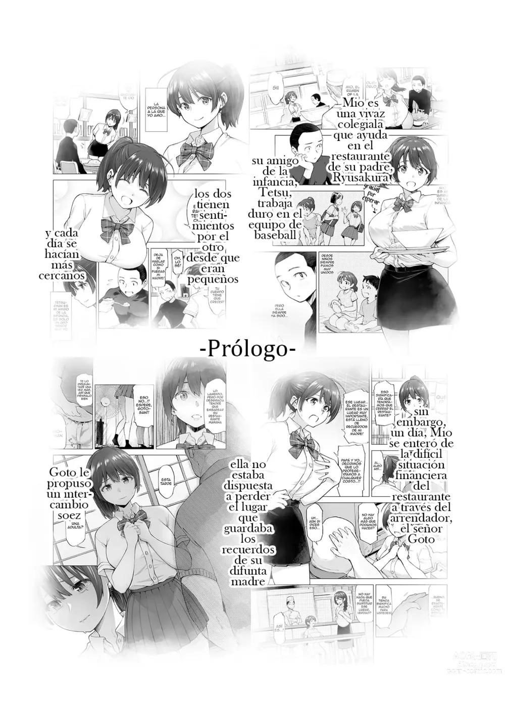 Page 3 of doujinshi El cerezo se rompe, petalos caén, los capullos florecen