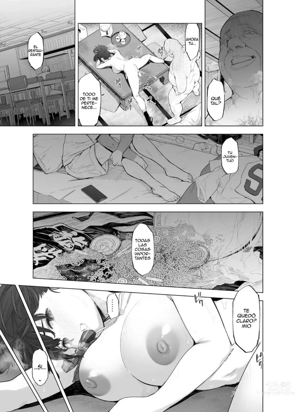 Page 33 of doujinshi El cerezo se rompe, petalos caén, los capullos florecen