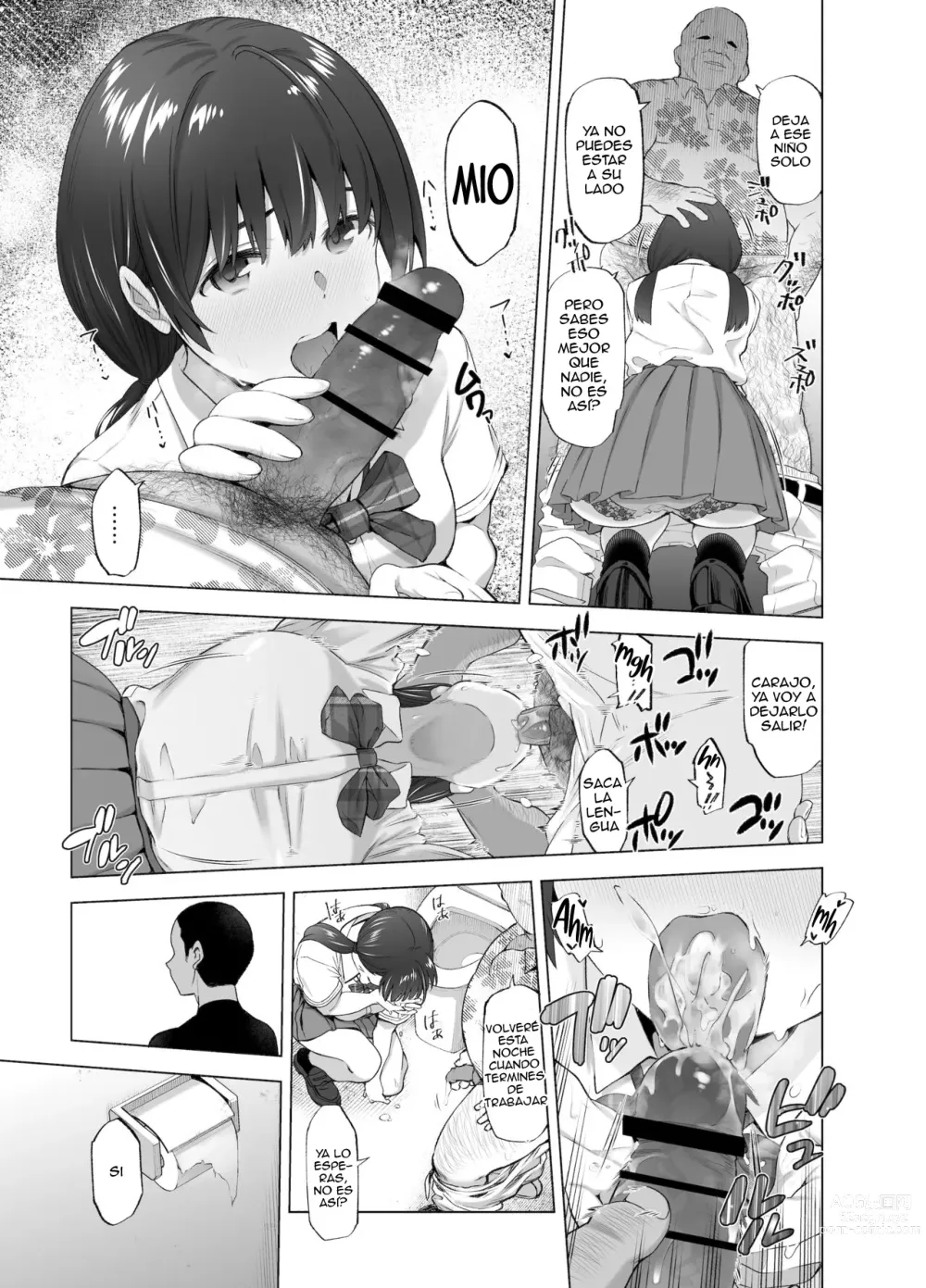 Page 37 of doujinshi El cerezo se rompe, petalos caén, los capullos florecen