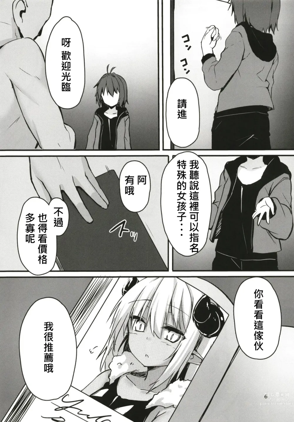 Page 7 of doujinshi Tsunoko (Kari) ni Iroiro suru Hon 3