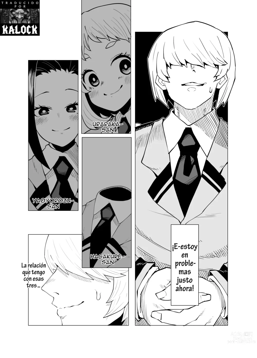 Page 1 of doujinshi Academia de Héroes & una Moralidad Invertida 4: ~Caso Midnight~