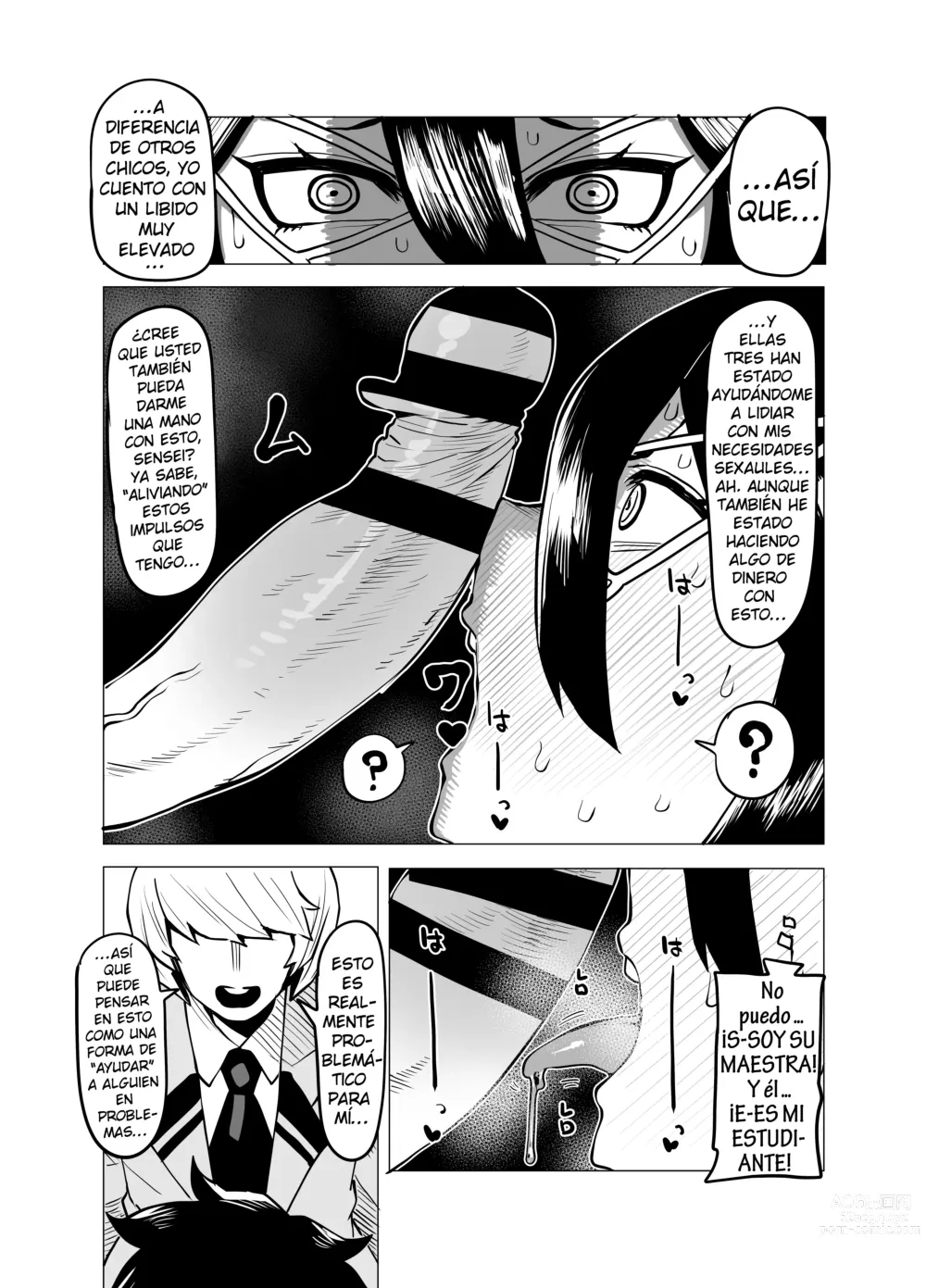 Page 3 of doujinshi Academia de Héroes & una Moralidad Invertida 4: ~Caso Midnight~