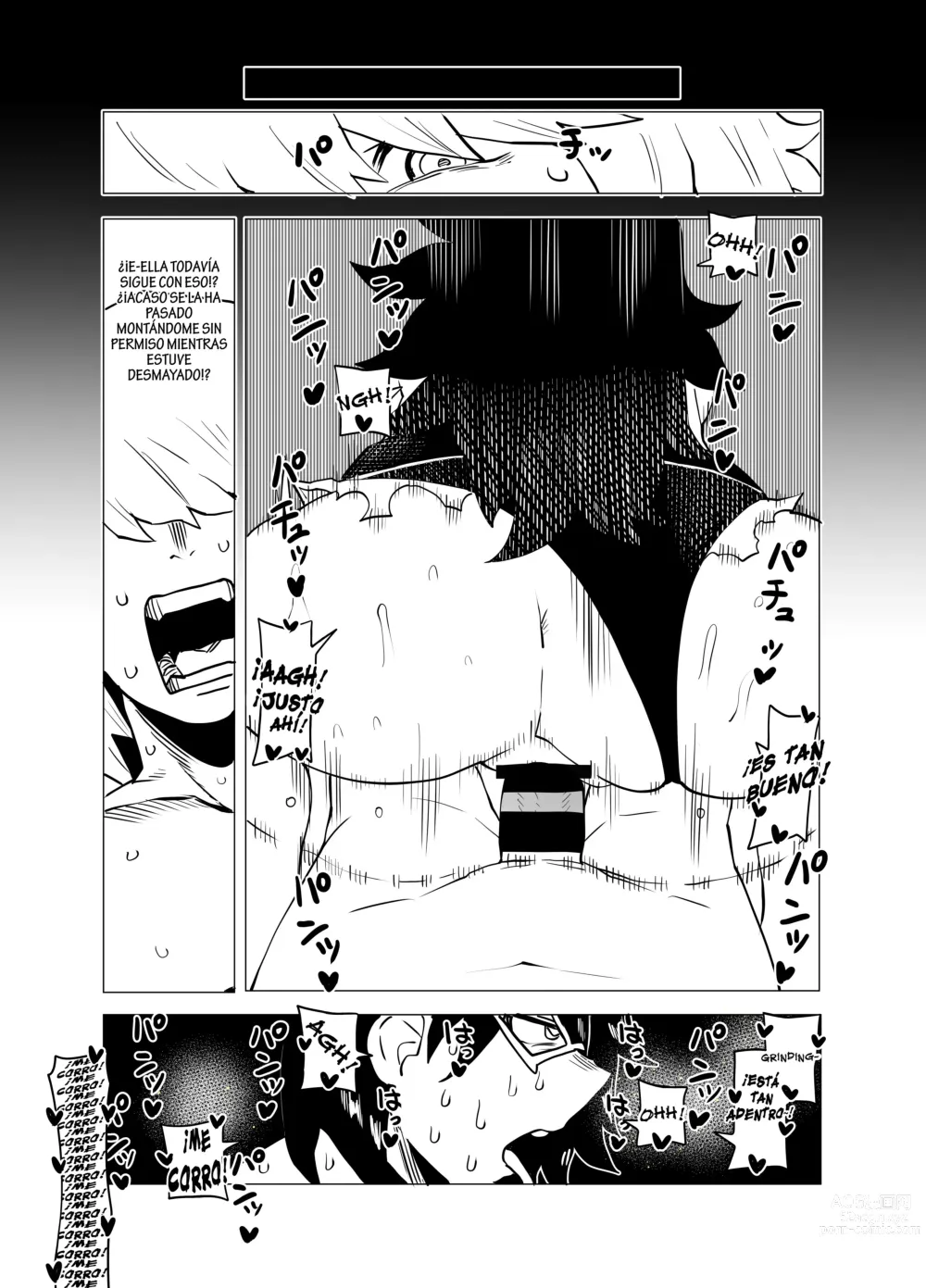 Page 8 of doujinshi Academia de Héroes & una Moralidad Invertida 4: ~Caso Midnight~