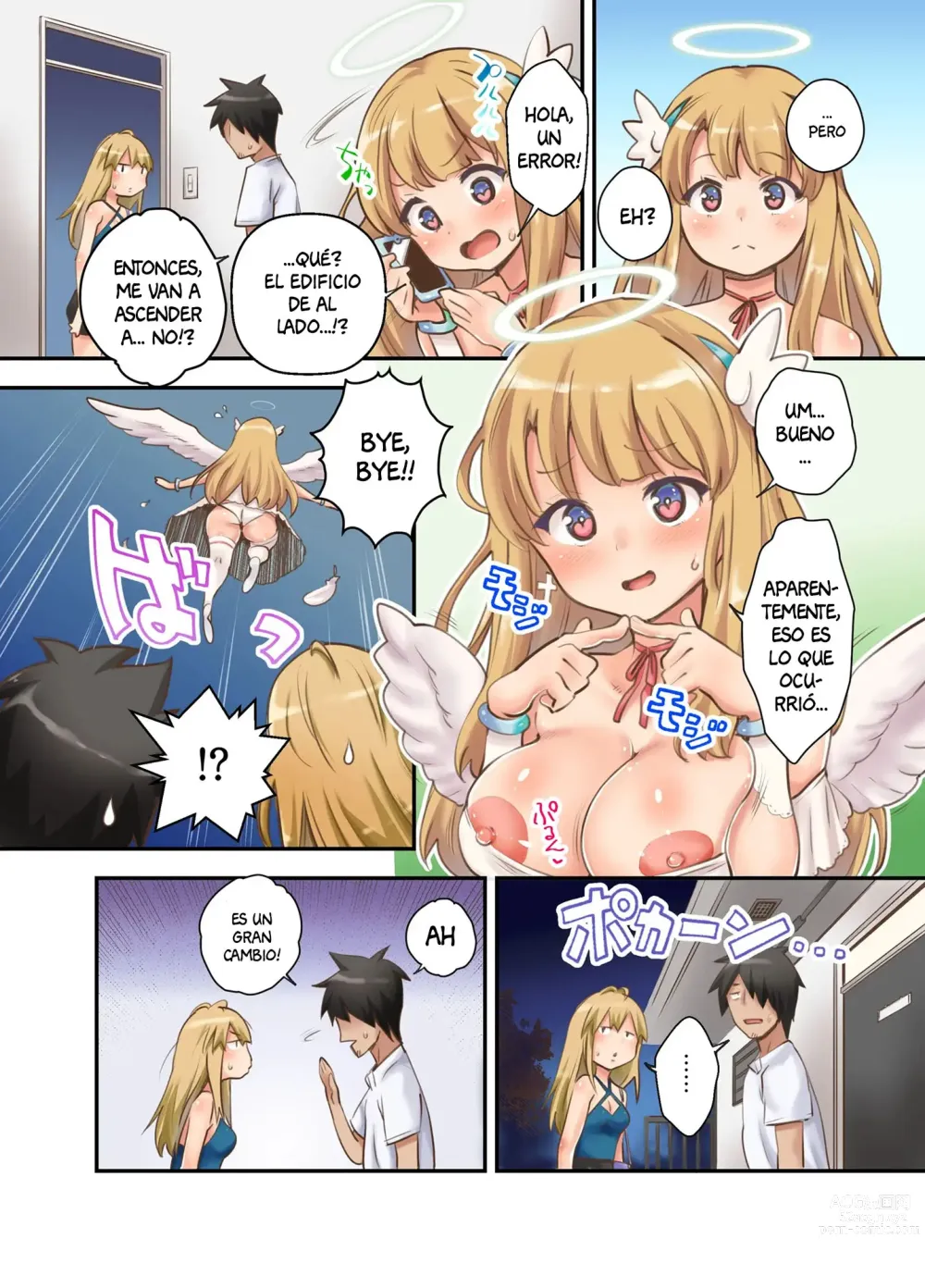 Page 21 of doujinshi Llamé a un servicio a domicilio y una inocente ángel con cara de niña y grandes tetas se me acercó