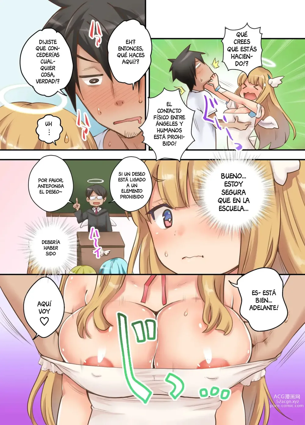 Page 5 of doujinshi Llamé a un servicio a domicilio y una inocente ángel con cara de niña y grandes tetas se me acercó