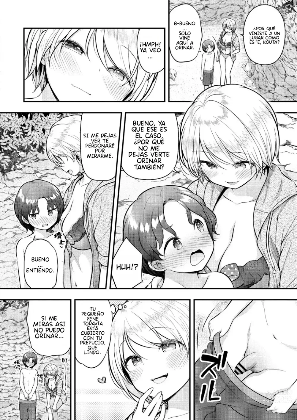 Page 4 of manga Una aventura de Verano.