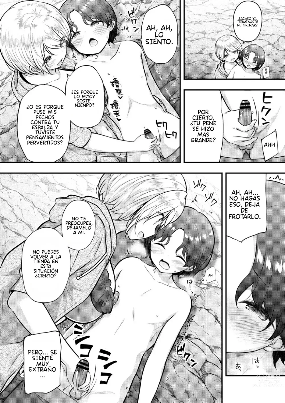 Page 6 of manga Una aventura de Verano.