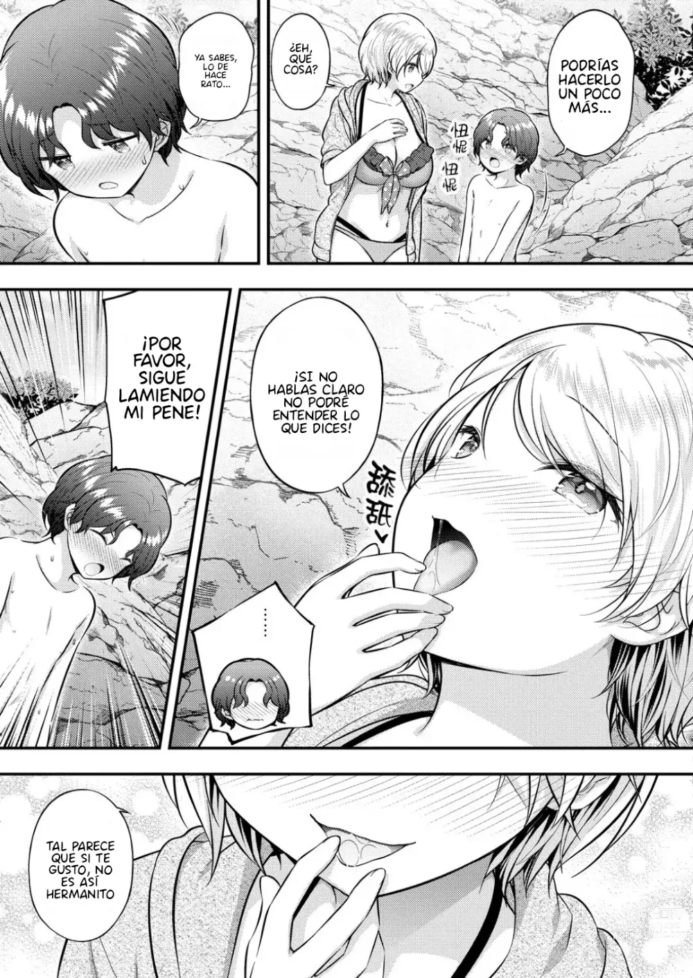 Page 9 of manga Una aventura de Verano.