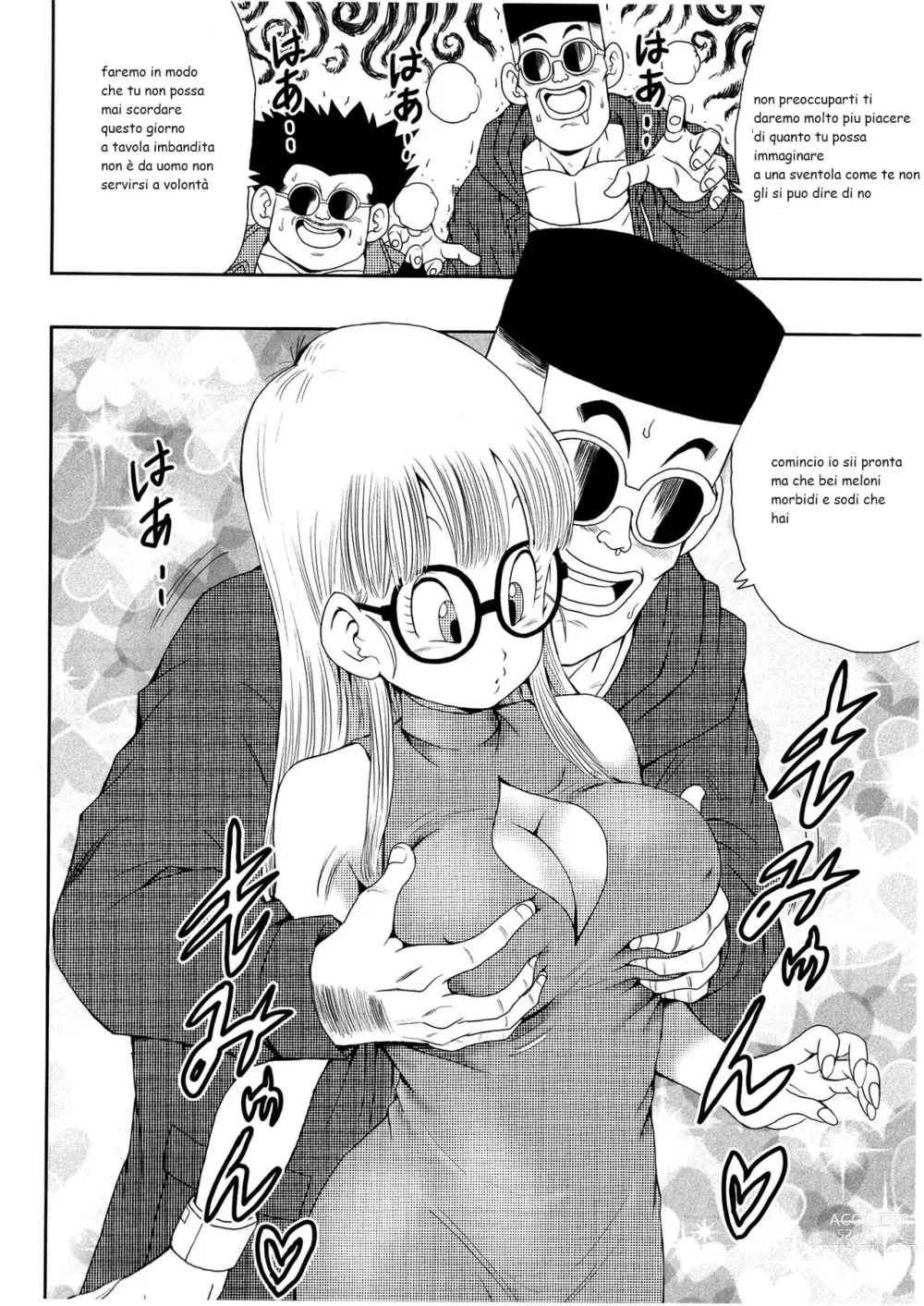 Page 13 of doujinshi la scoperta di arale