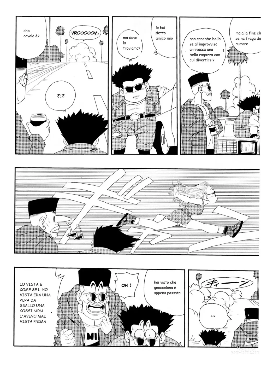 Page 5 of doujinshi la scoperta di arale