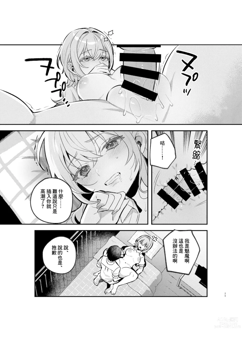 Page 28 of doujinshi 夜月姐妹的應急口糧1