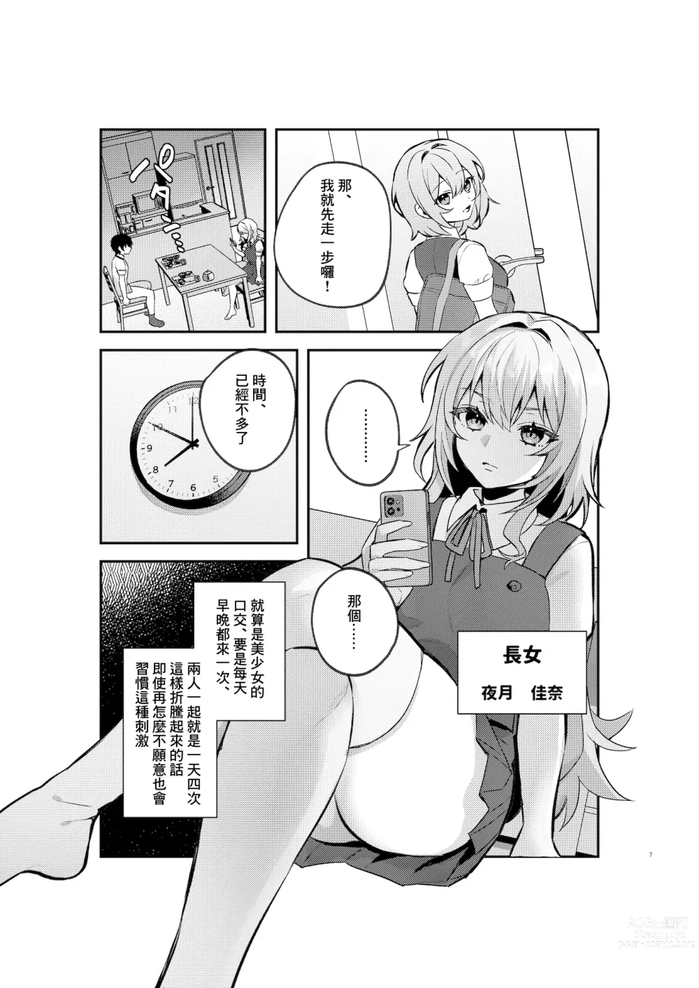 Page 6 of doujinshi 夜月姐妹的應急口糧1