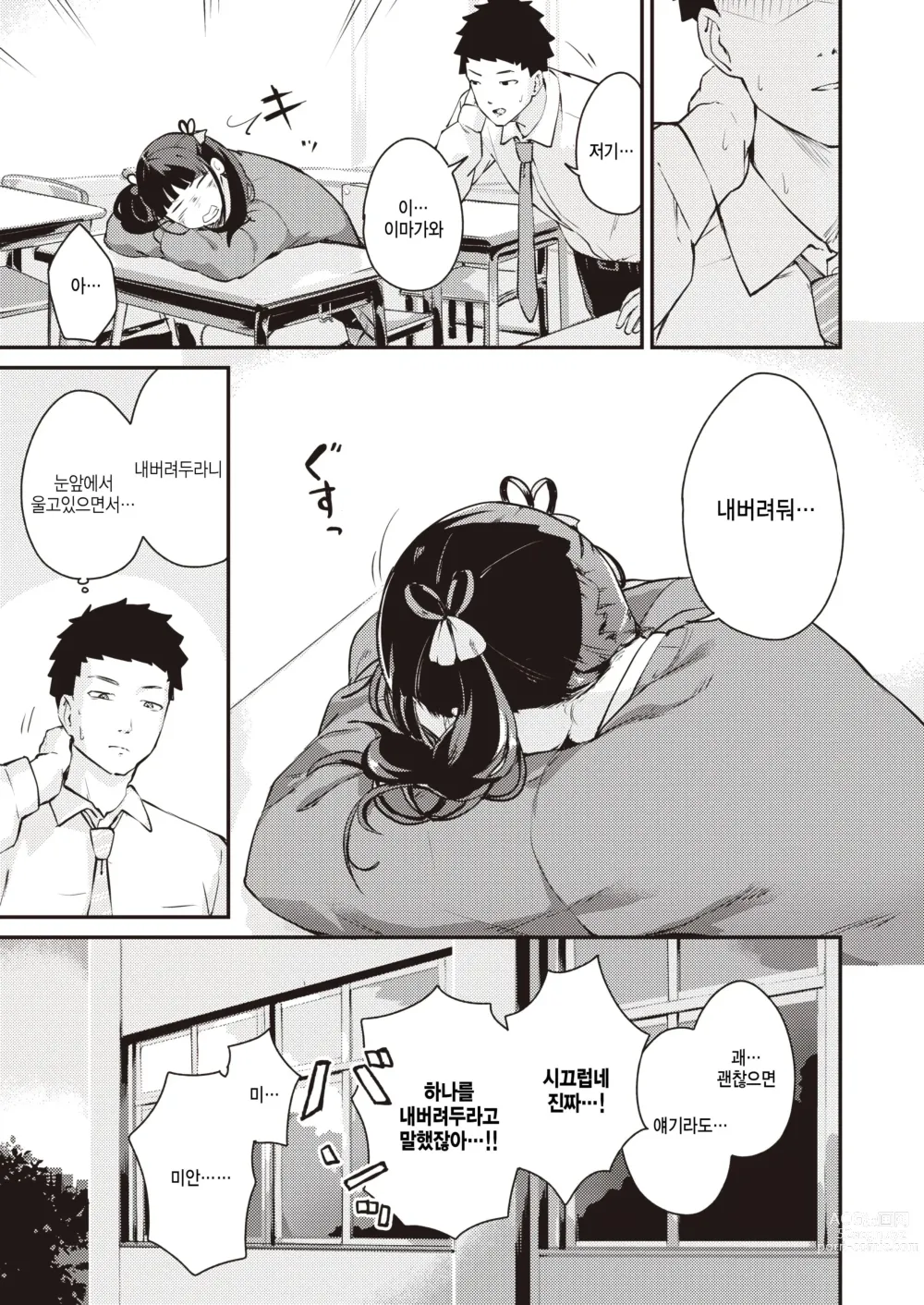 Page 3 of manga Hana Naku Houkago