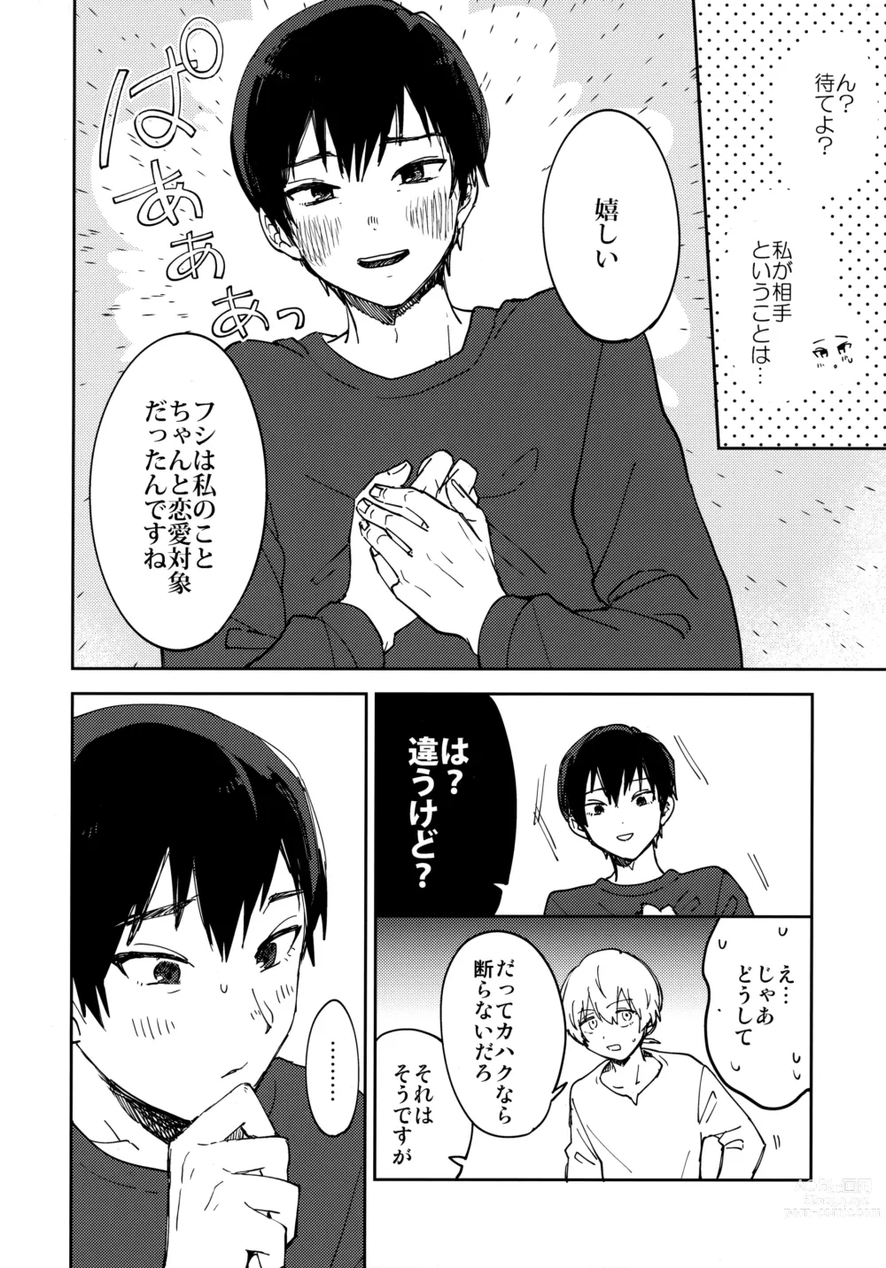 Page 9 of doujinshi Kiss Me Love Me