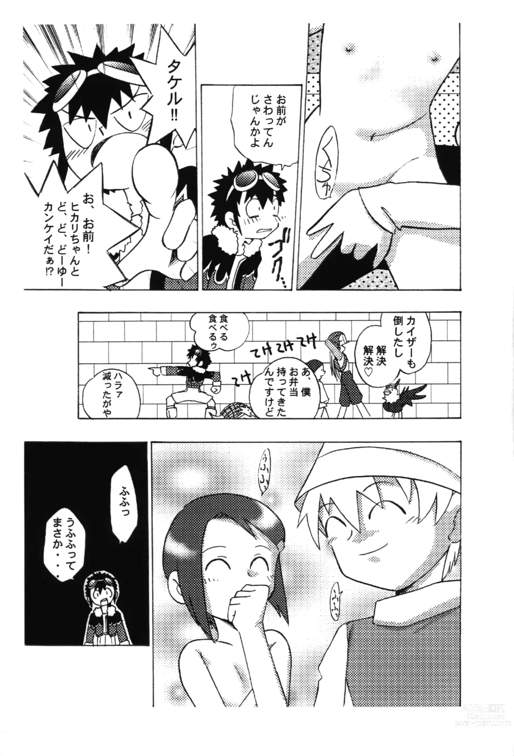 Page 10 of doujinshi Hikarimon Damon