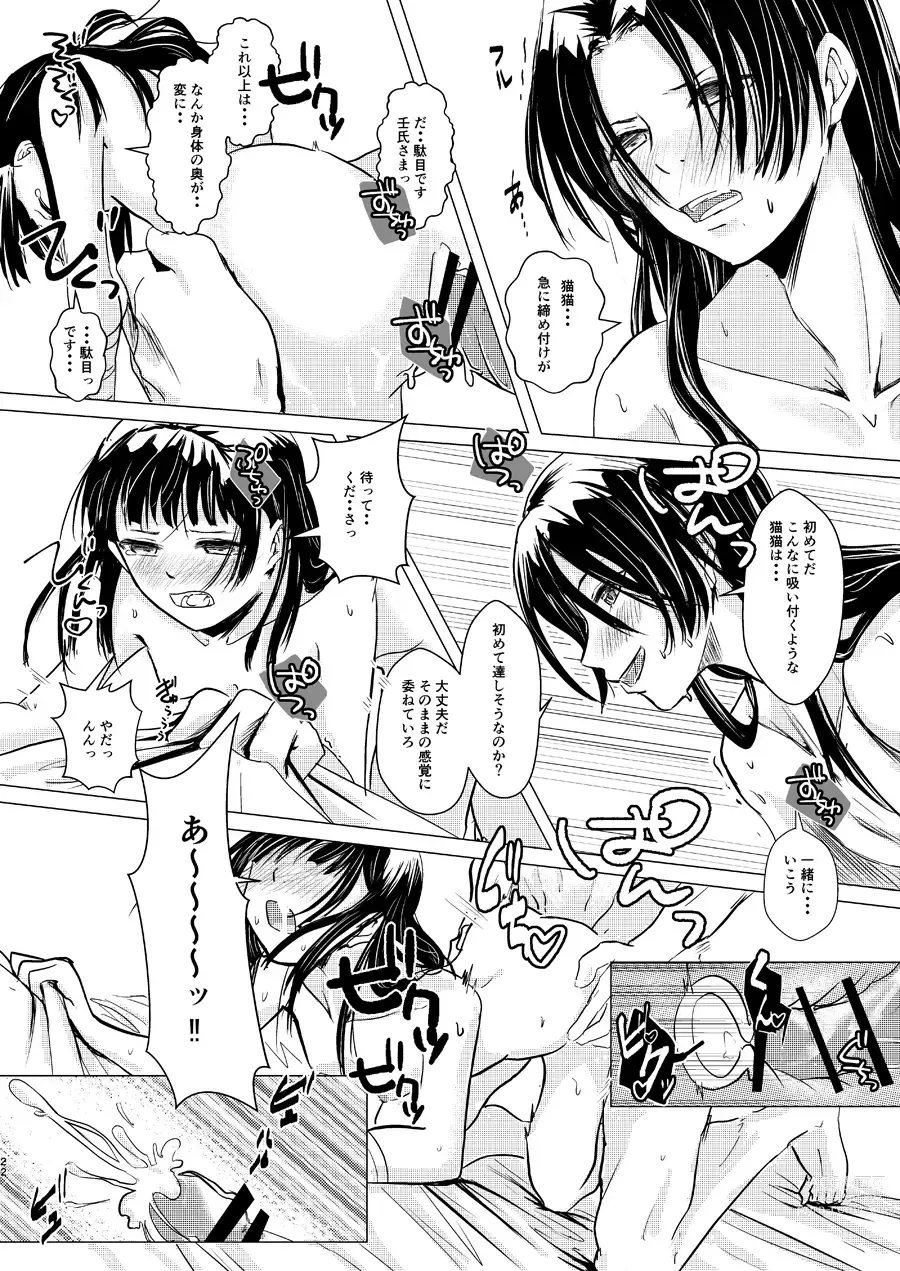 Page 22 of doujinshi Himegoto