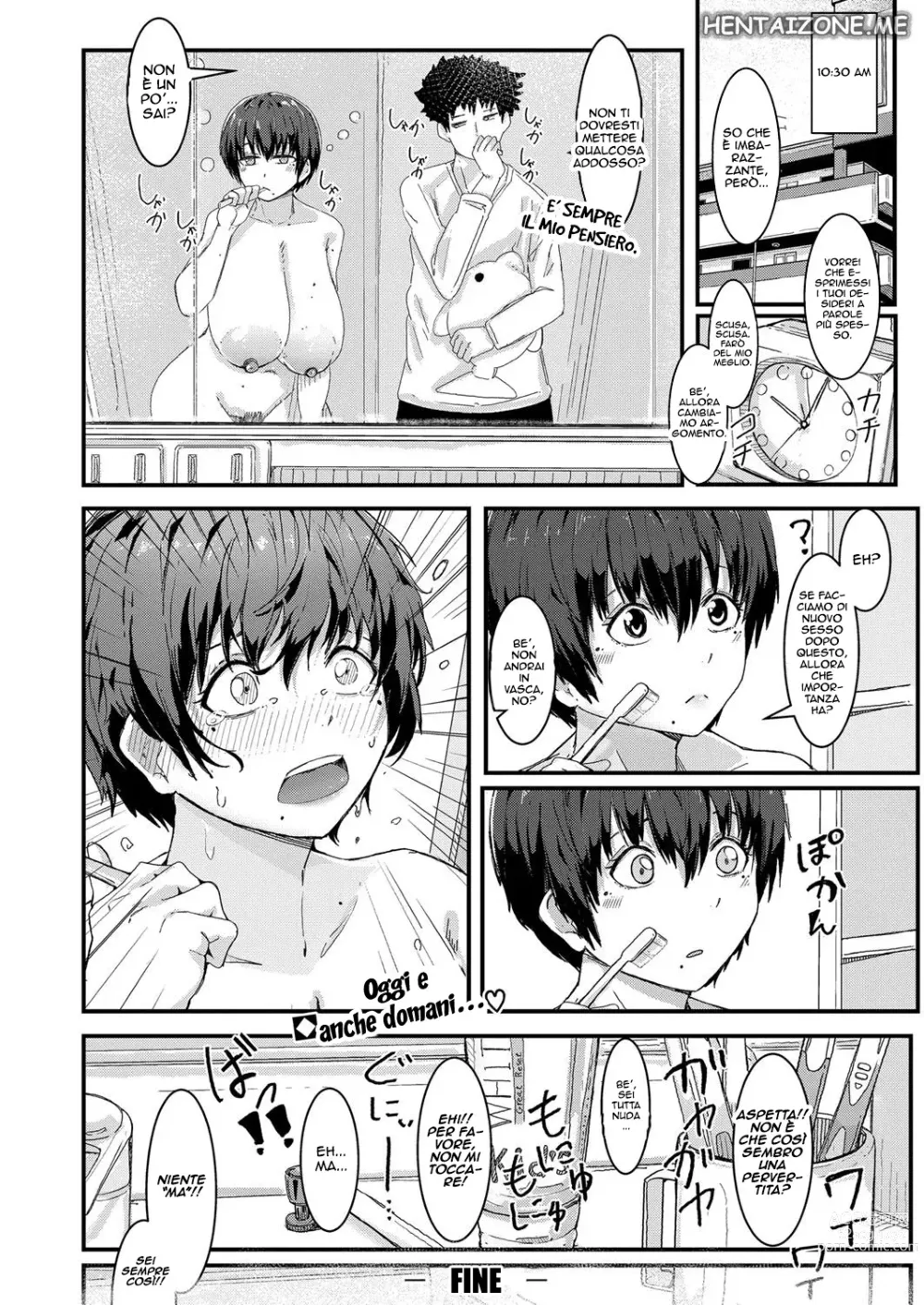 Page 26 of manga Io e la Mia Fidanzata Tettona Viviamo Felicemente Insieme