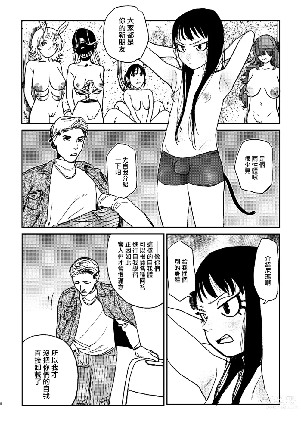 Page 7 of doujinshi better than SEX:A