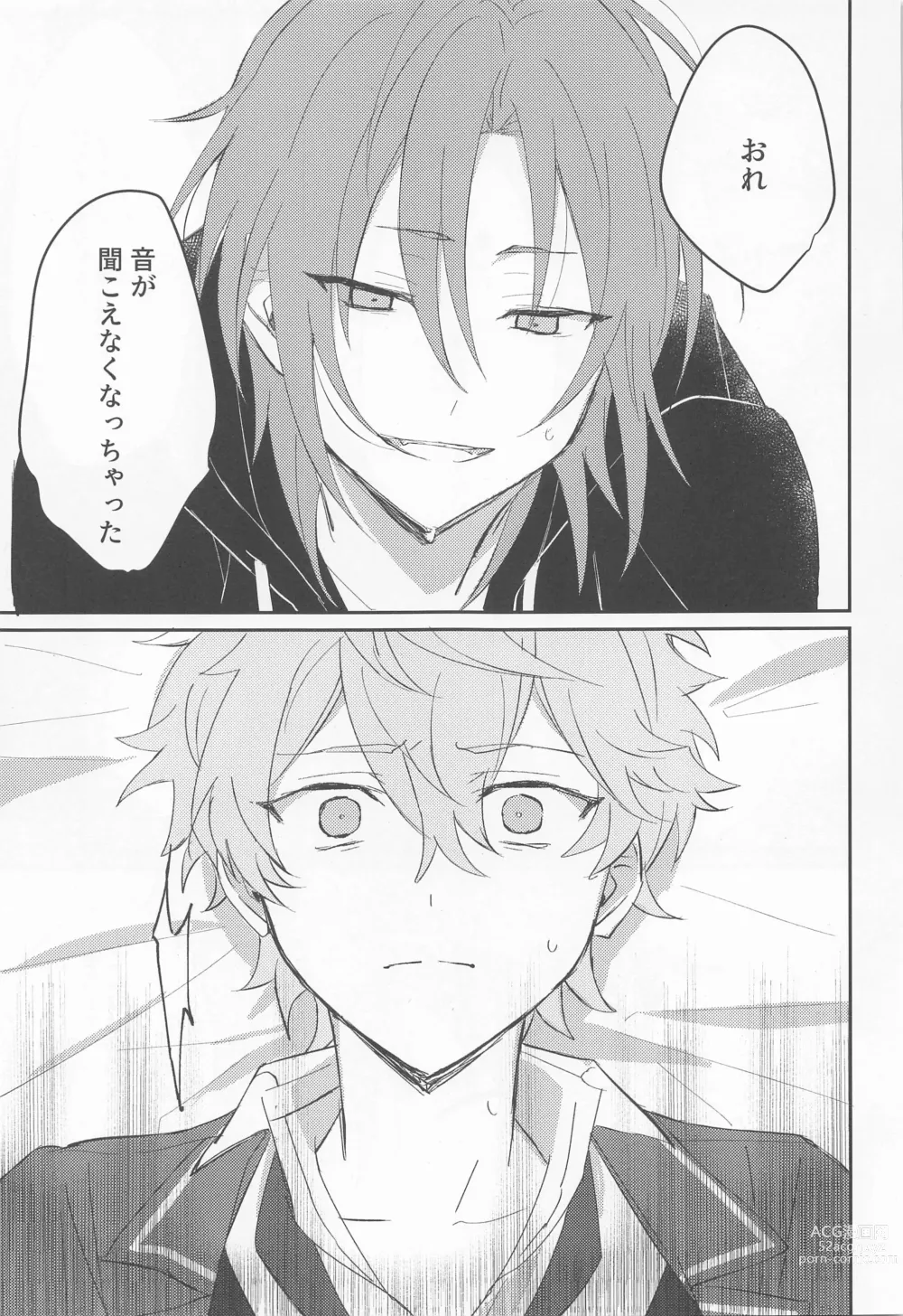 Page 19 of doujinshi Akumu no Ato ni