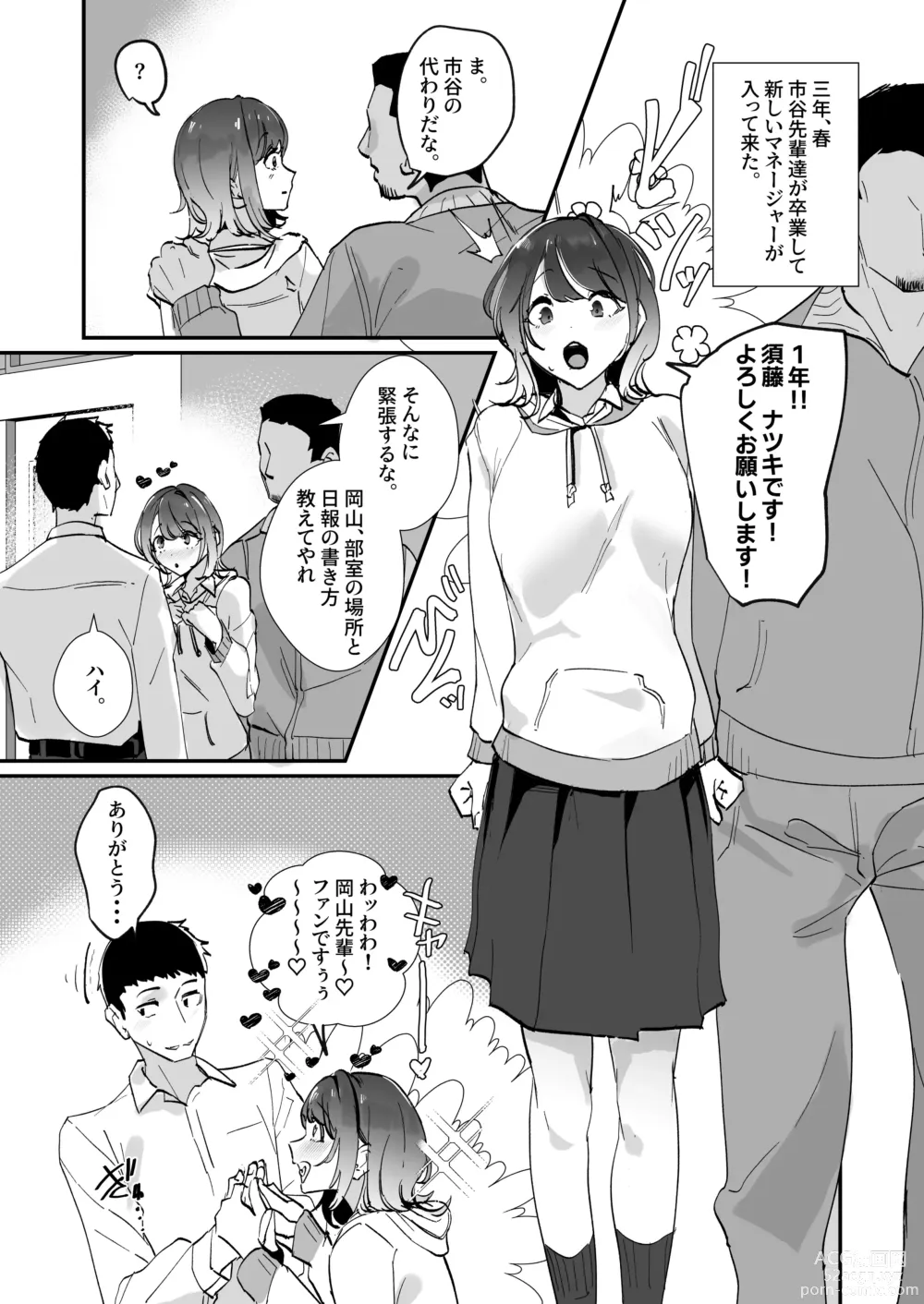 Page 53 of doujinshi Akogare no Joshi Manager  Zenpen