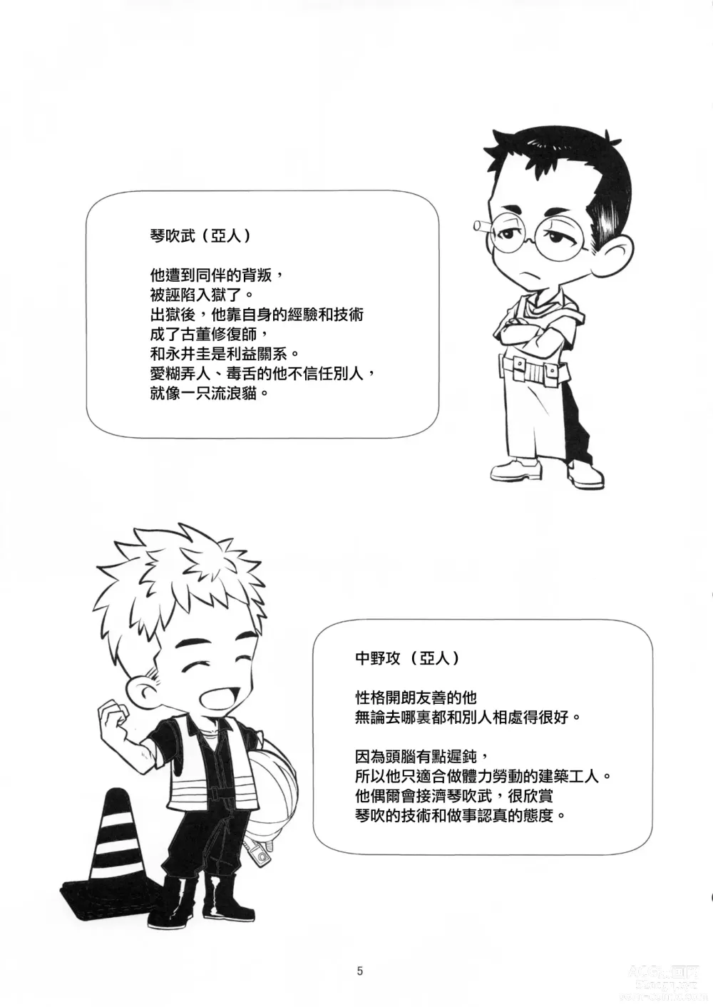 Page 4 of doujinshi Ajin 亜人 (sousisi相思子）