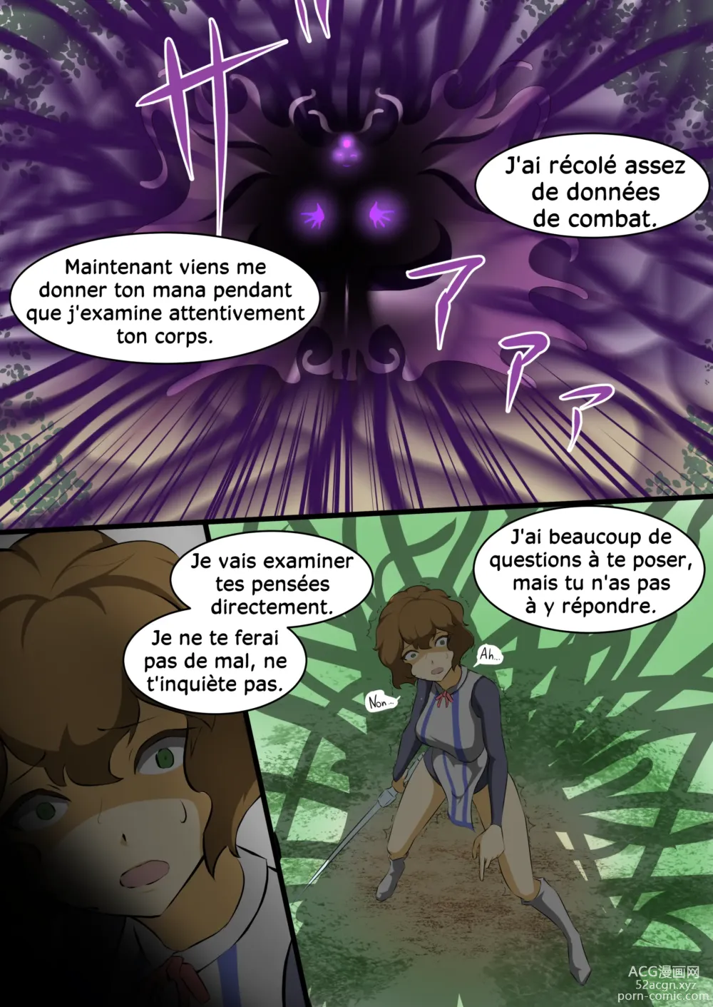 Page 14 of doujinshi L'héroïne se fait vaincre par une ennemie perverse 1