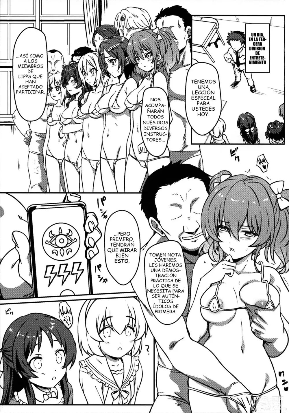 Page 2 of doujinshi Third Entertainment Division's Hypnosis Lessons