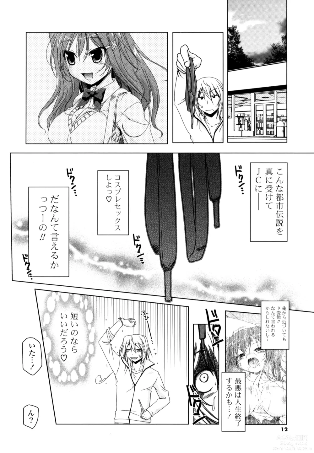 Page 10 of manga NAMA NAKA 100%!