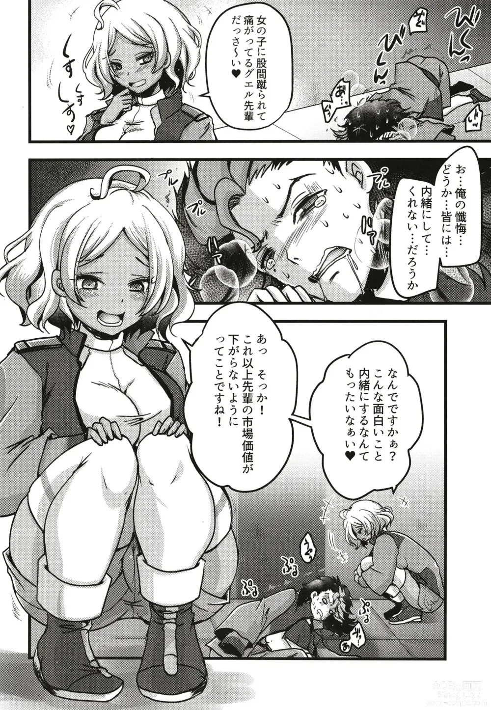 Page 4 of doujinshi Makeinu oshioki secelia-chan