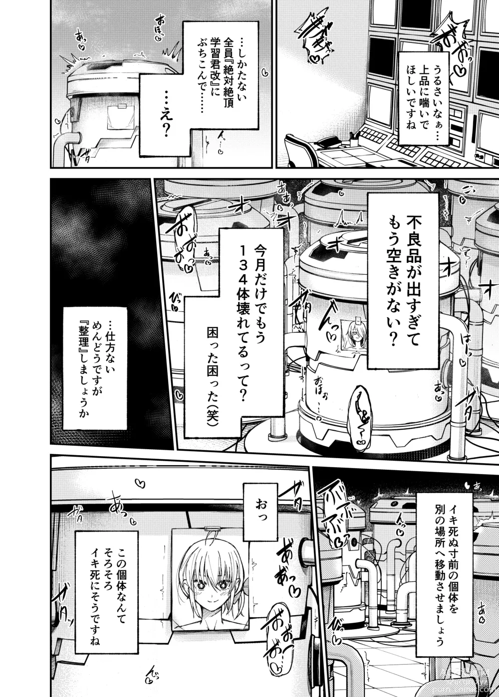 Page 20 of doujinshi Jinken Hakai Koujou ~Kairaku Judoutai Line~