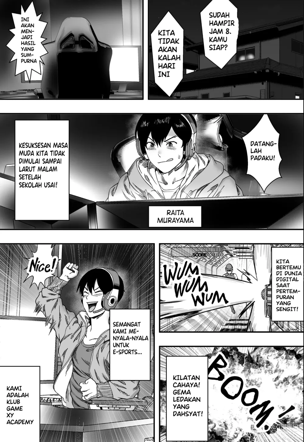 Page 2 of manga Gamer Girls are Easy Mode Indonesian