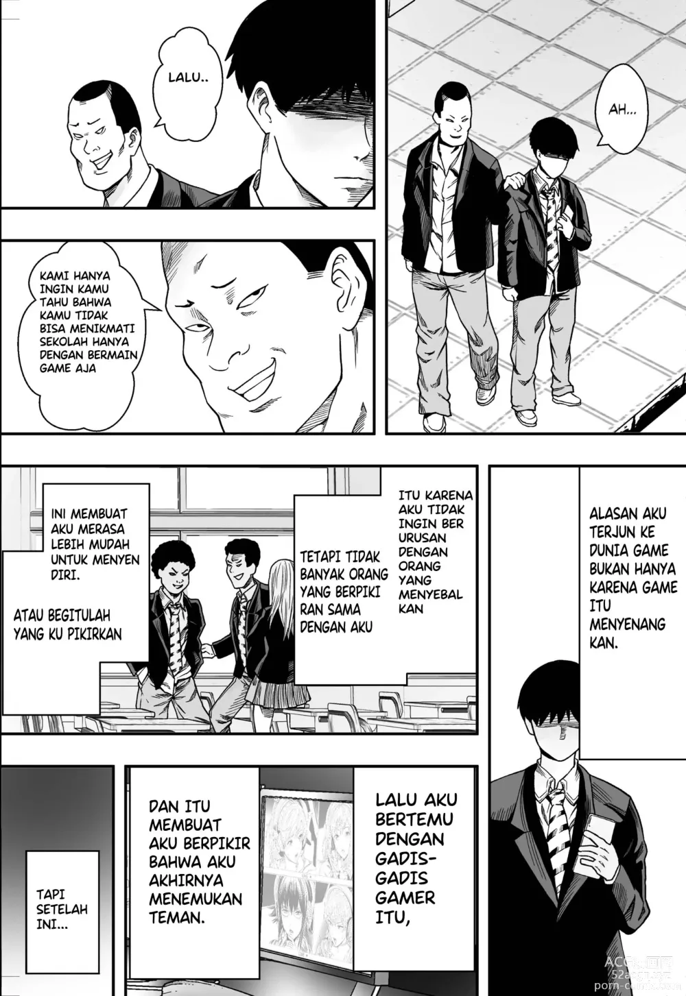Page 37 of manga Gamer Girls are Easy Mode Indonesian