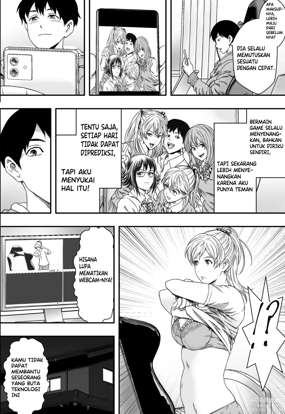 Page 7 of manga Gamer Girls are Easy Mode Indonesian