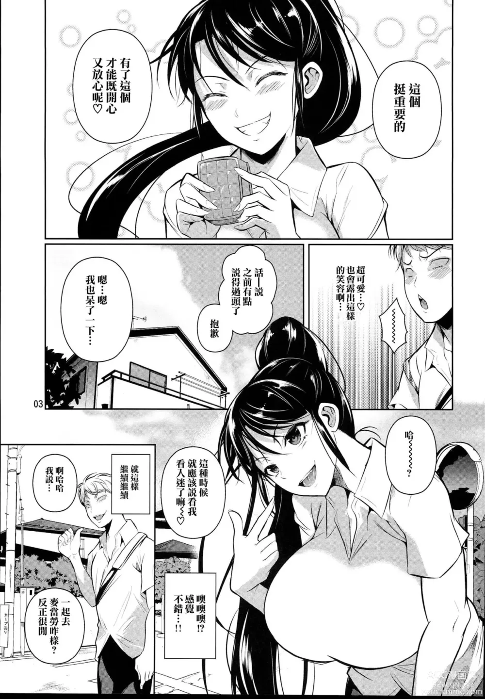 Page 33 of doujinshi 罰ゲームでヤンキー女に告ってみた