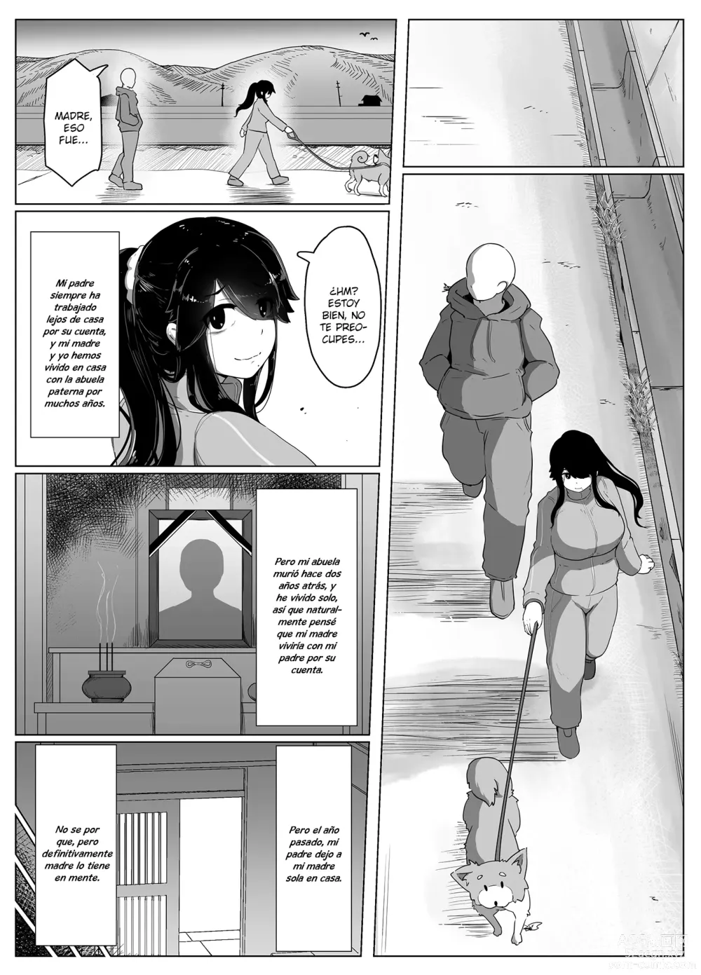 Page 11 of doujinshi Oyasumi, Okaa-san Dounyuu