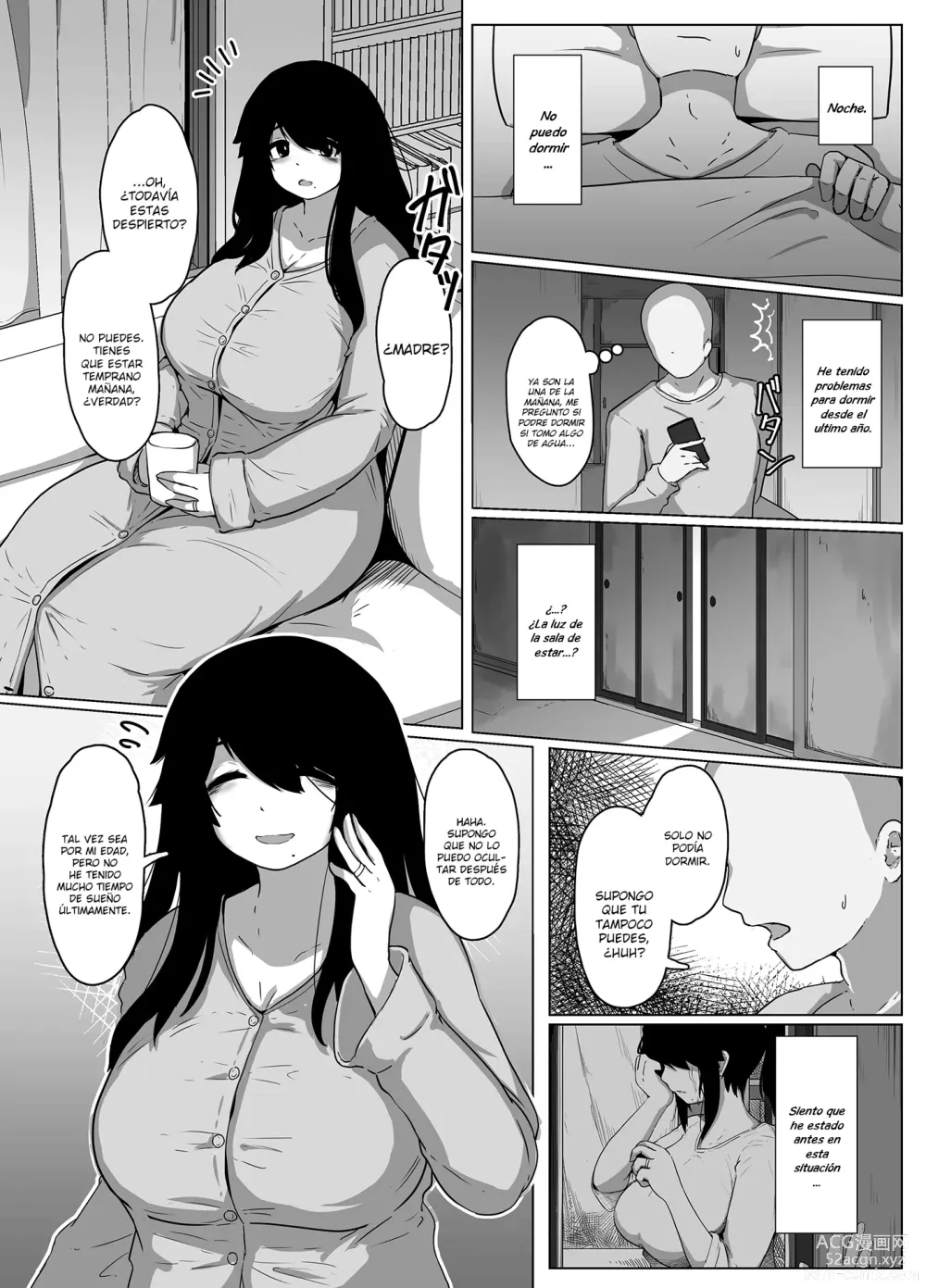 Page 12 of doujinshi Oyasumi, Okaa-san Dounyuu