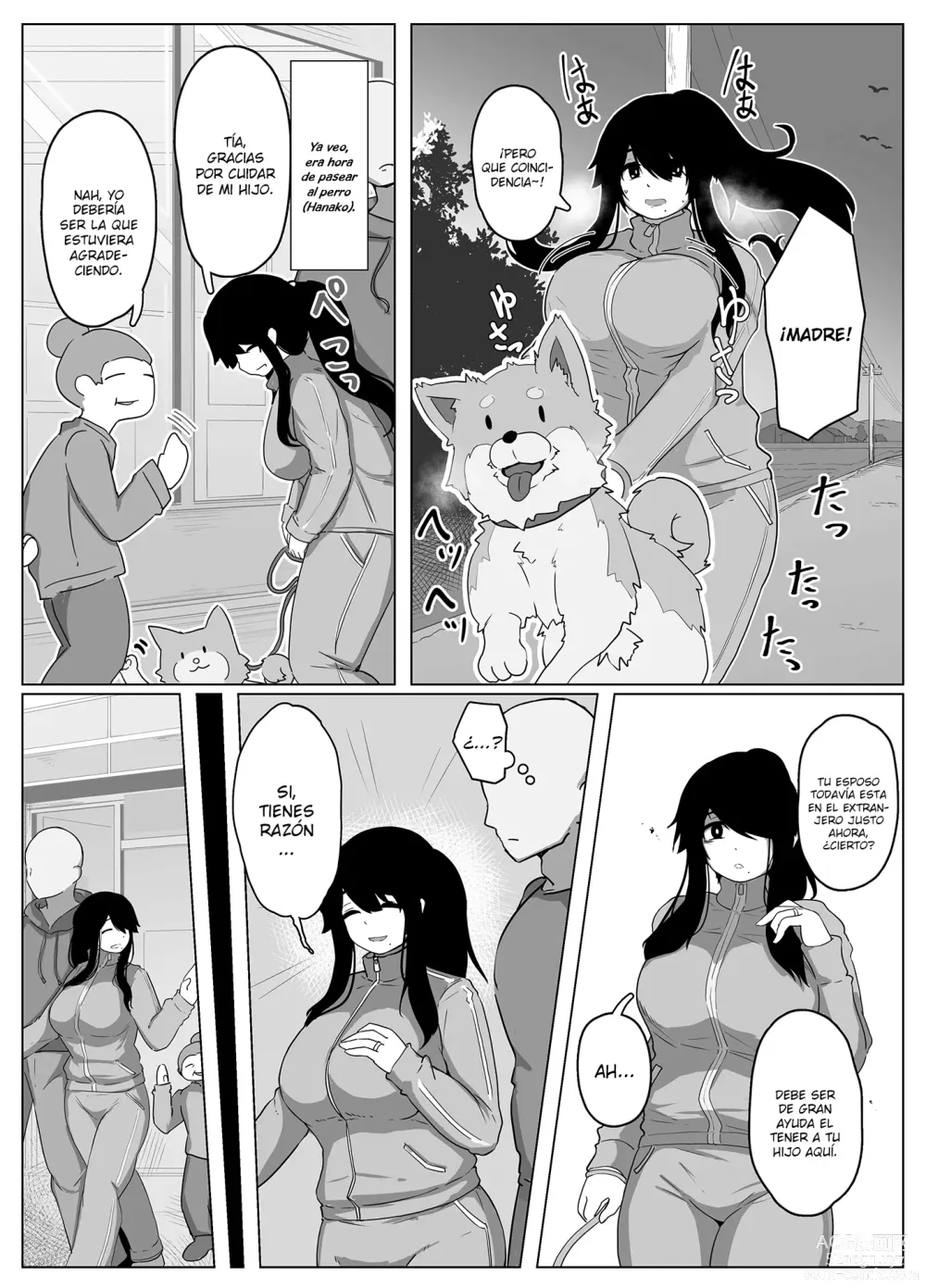 Page 10 of doujinshi Oyasumi, Okaa-san Dounyuu