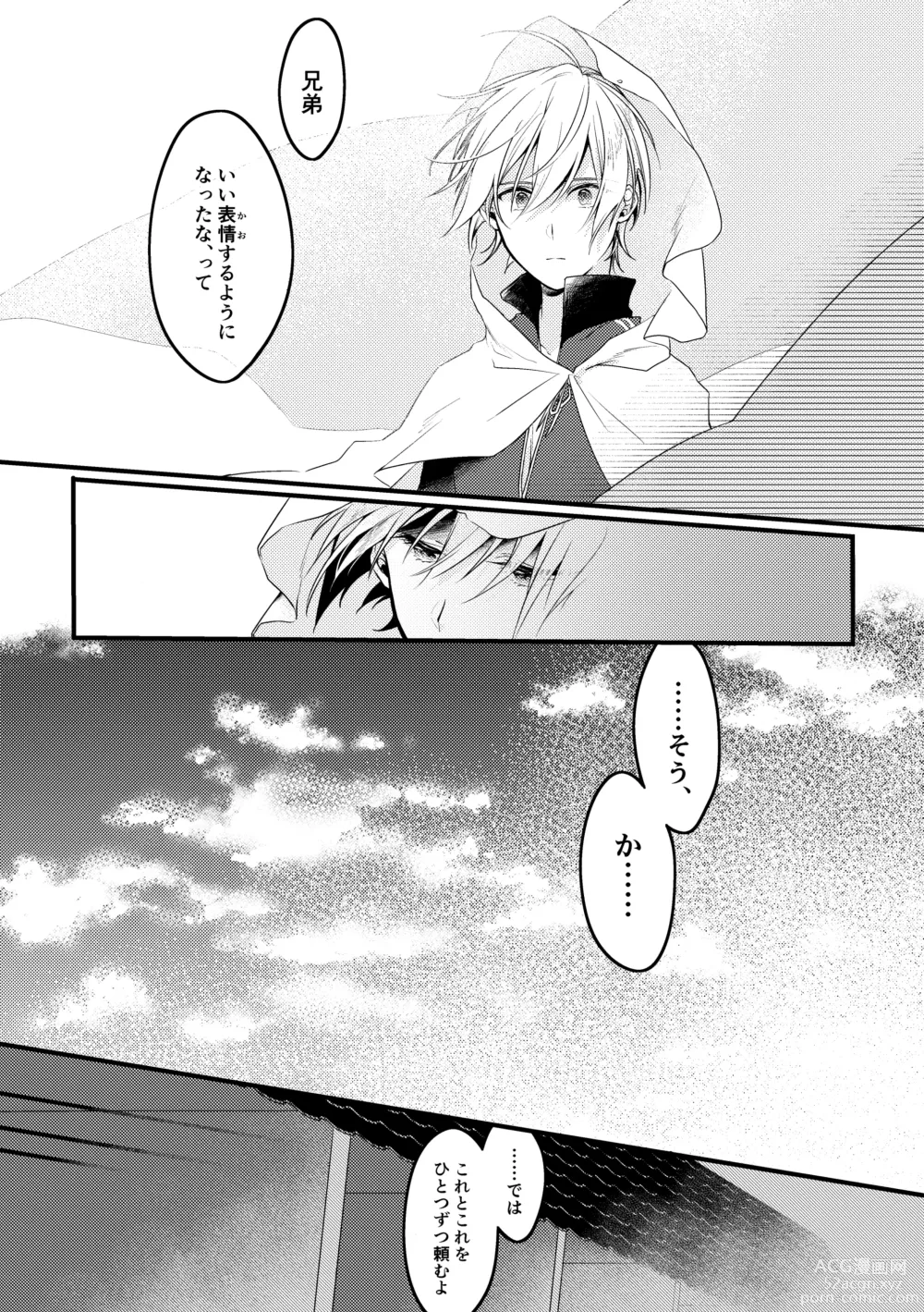 Page 8 of doujinshi Kun ni Utsuseru Tsukikage no