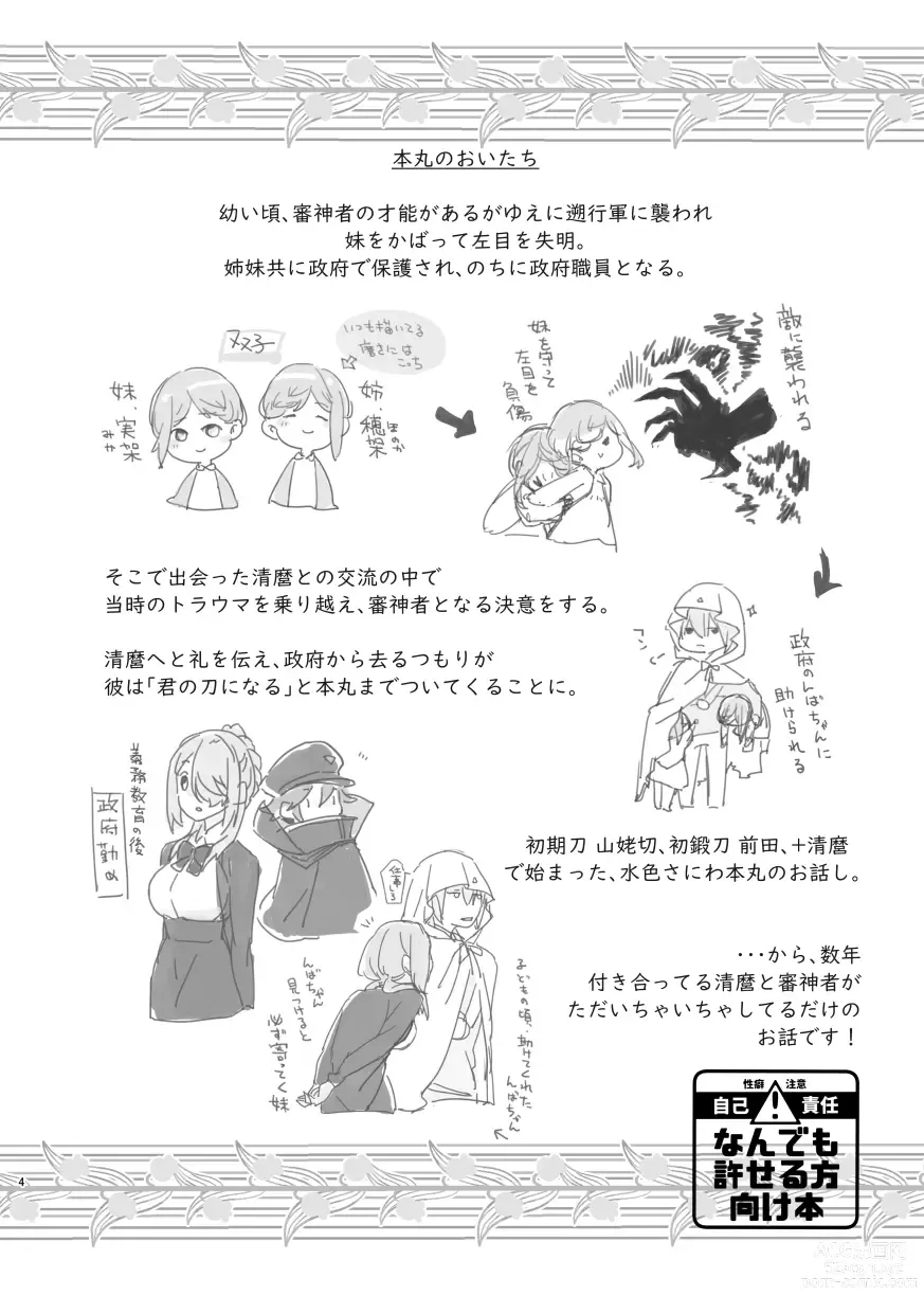 Page 4 of doujinshi Marosani R18